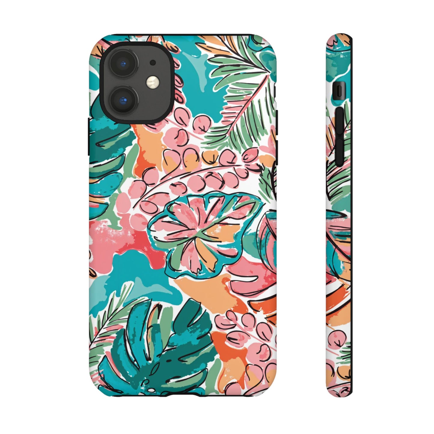 Tropical Botanical | Watercolor Botanical Case