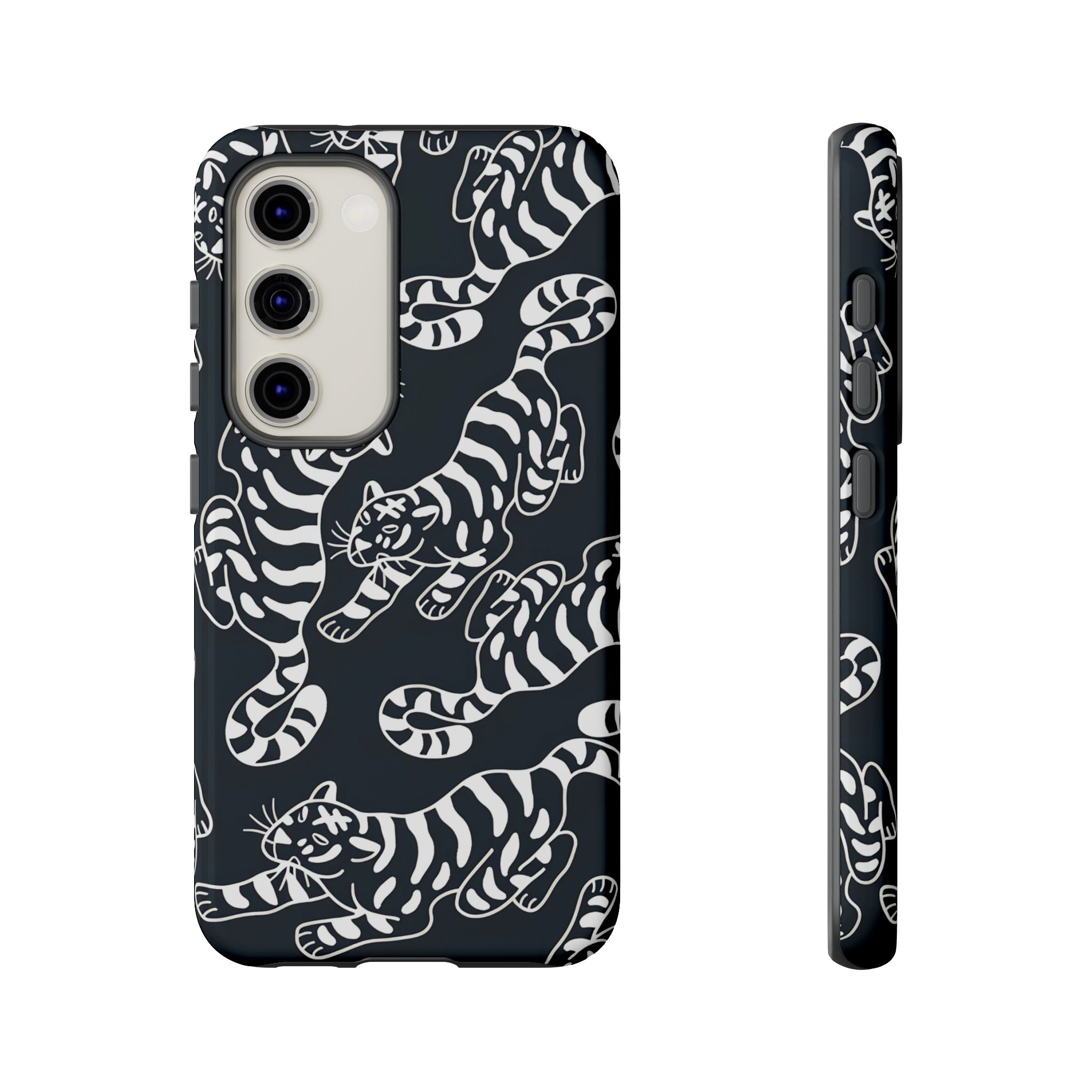 Tiger Tale White Tiger Galaxy Case