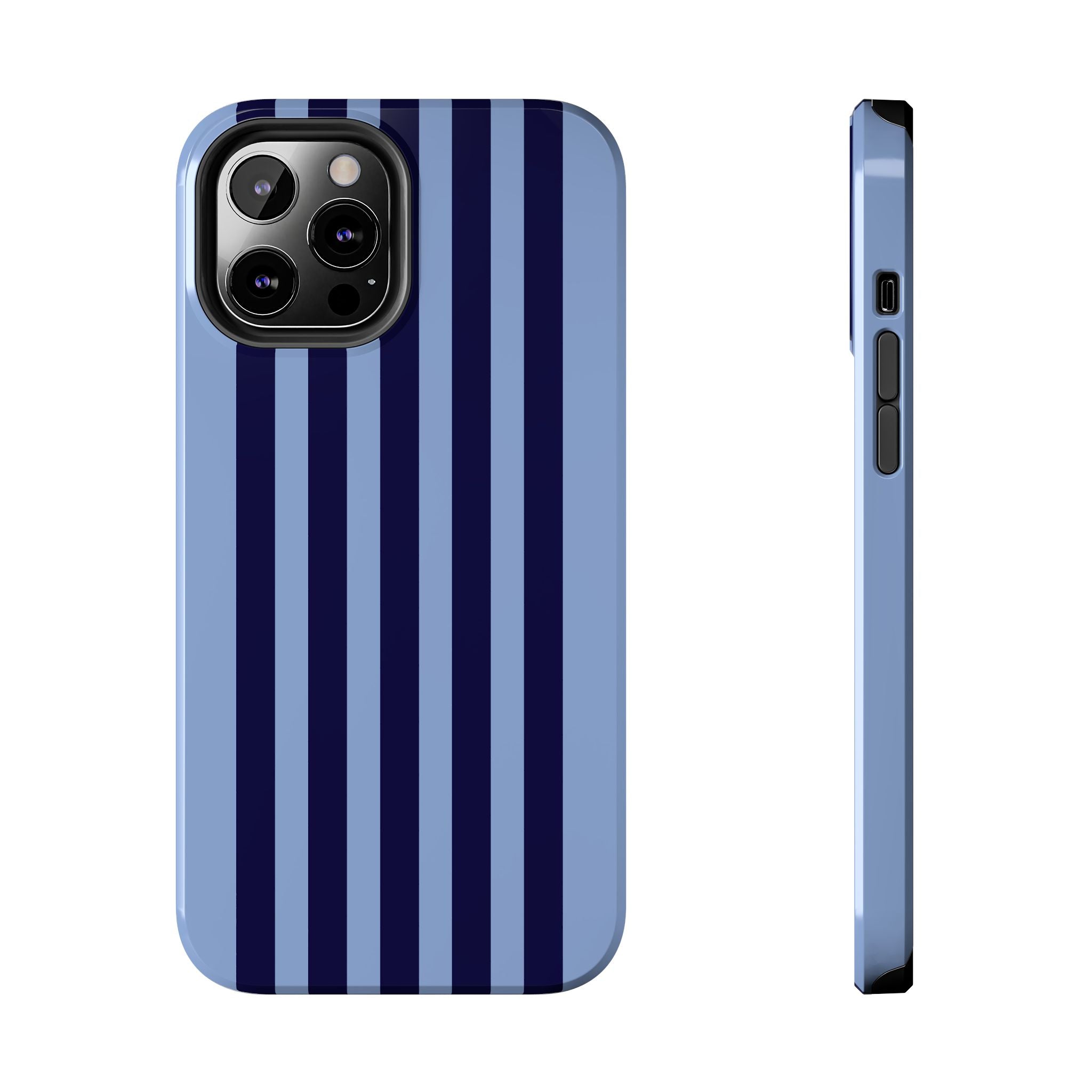 Blueberry Stripe iPhone Case