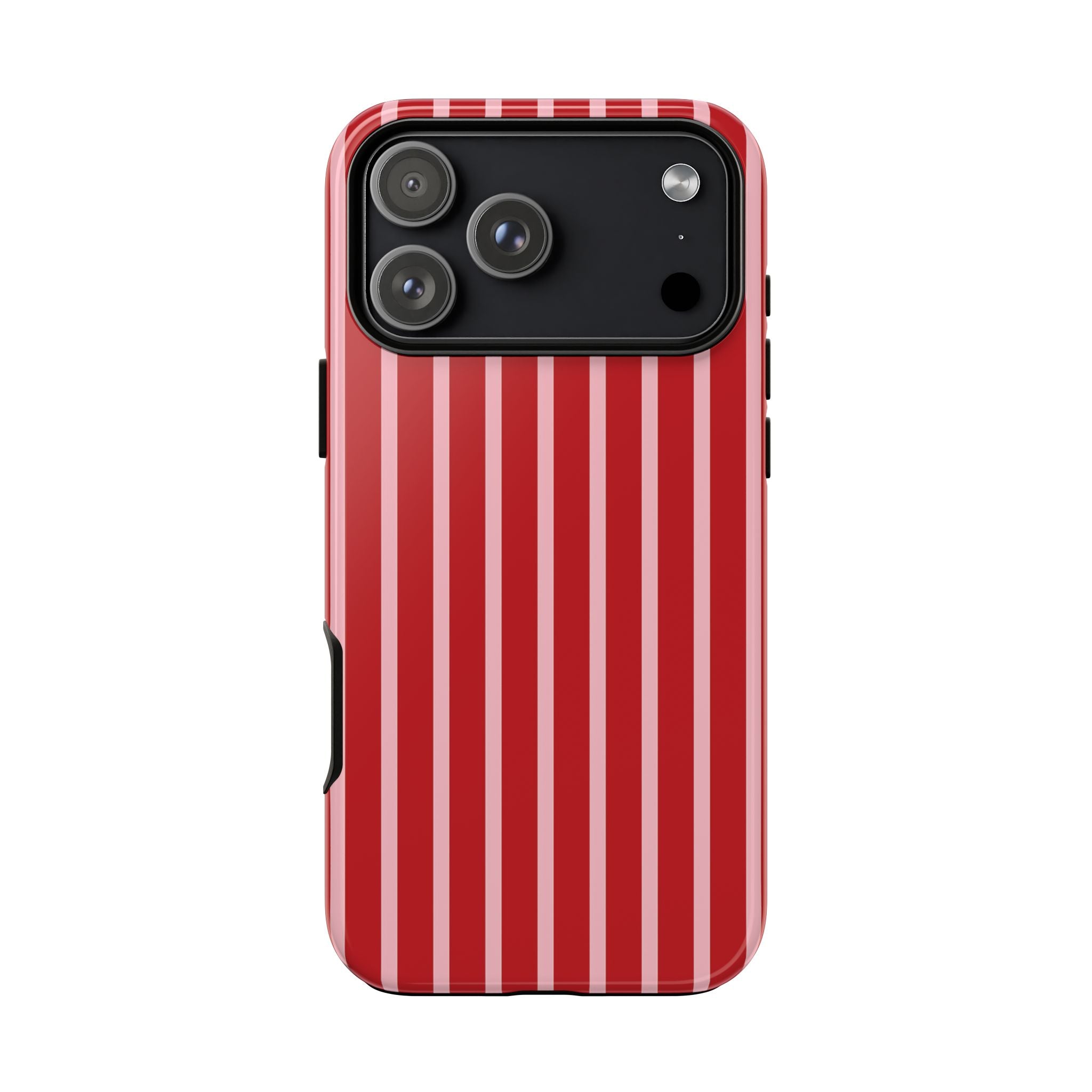 Raspberry Stripe | iPhone Case