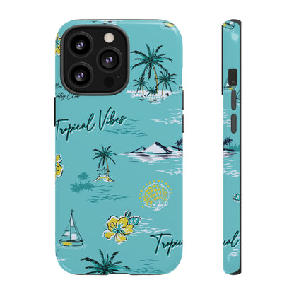 Tropical Vibes | Blue Island Vacation Case