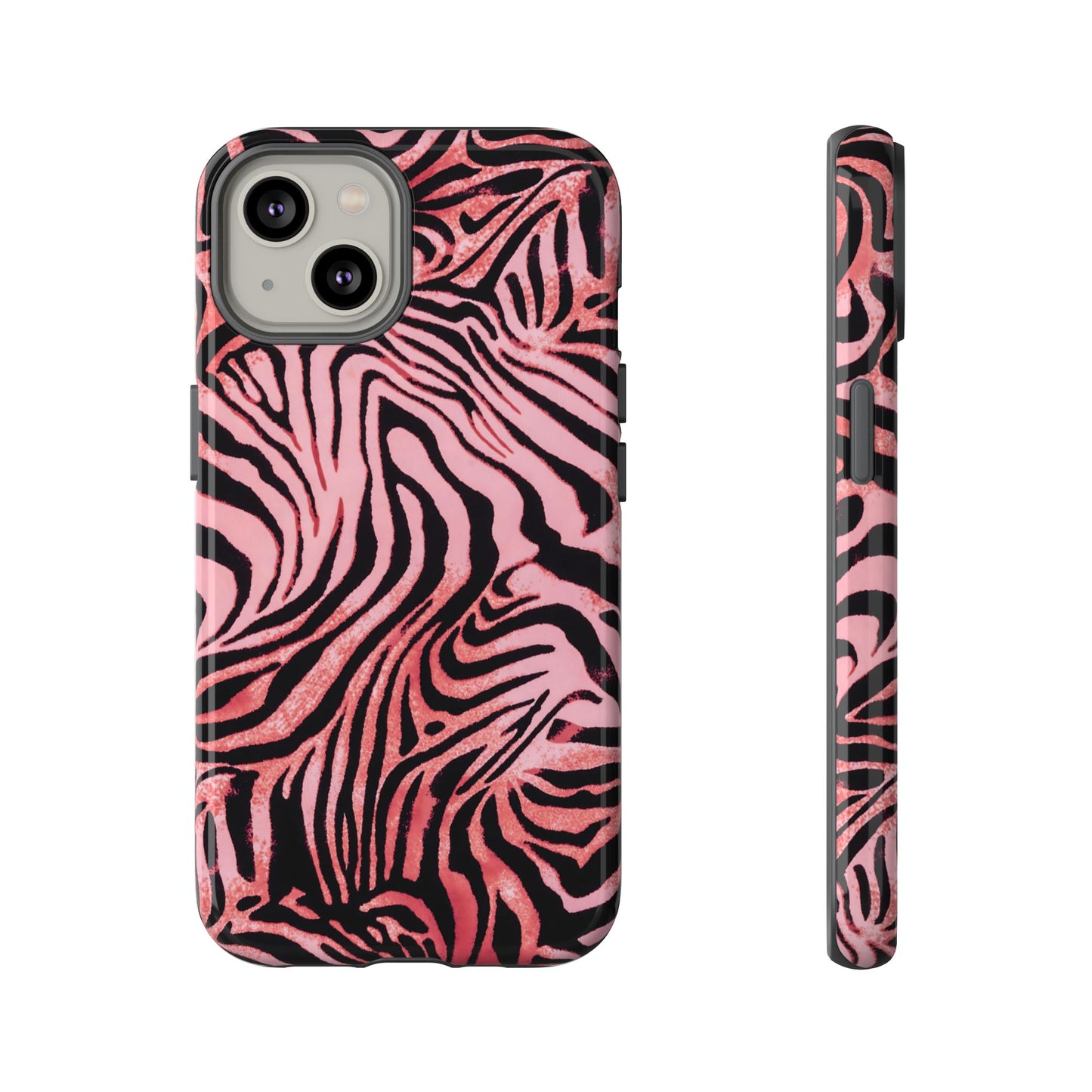 Rosy Zebra | Pink Animal Print Case