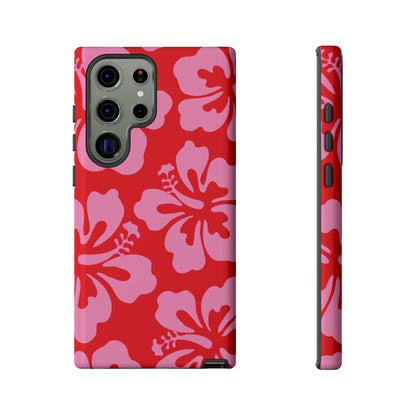 Aloha | Red Tropical Floral Case