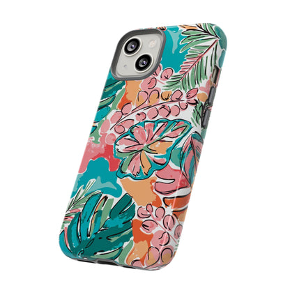 Tropical Botanical | Watercolor Botanical Case