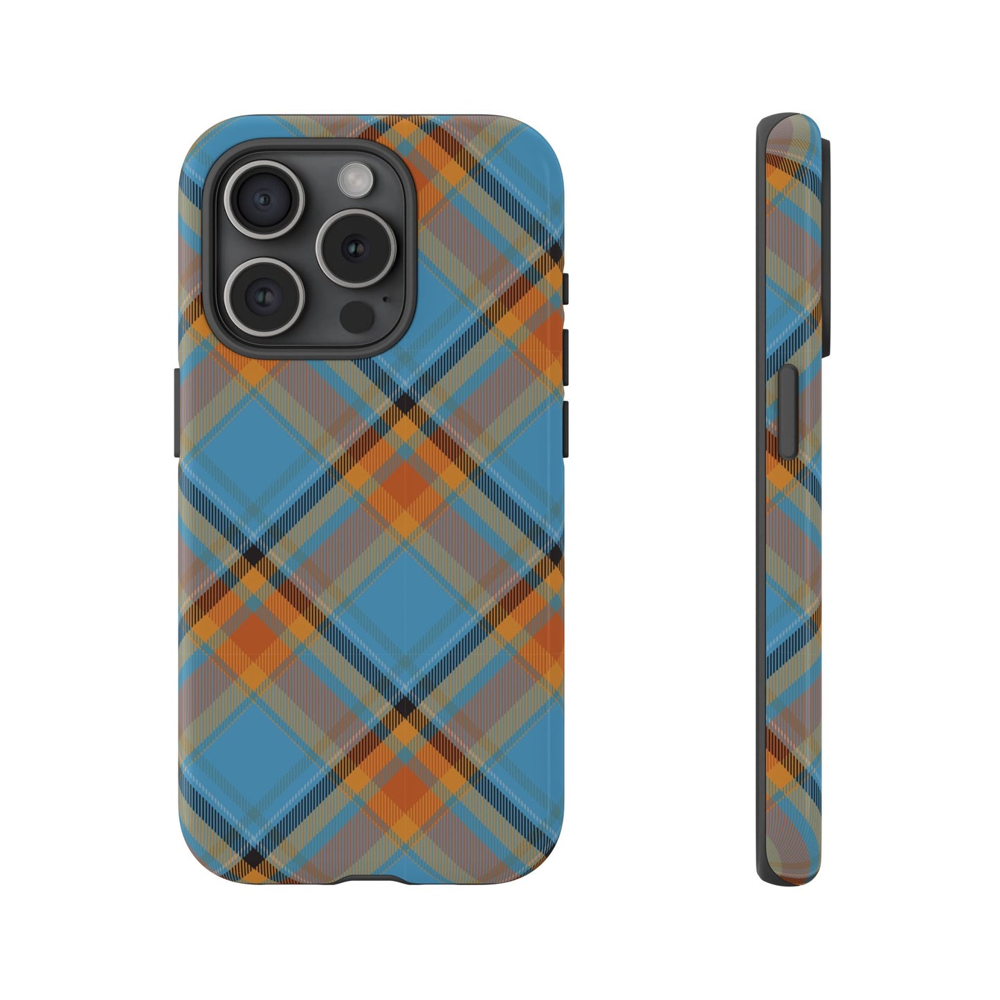 Cozy | Blue Plaid Case