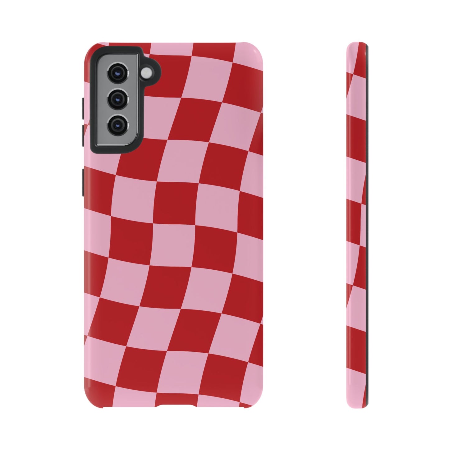 In Check | Wavy Checkerboard Case