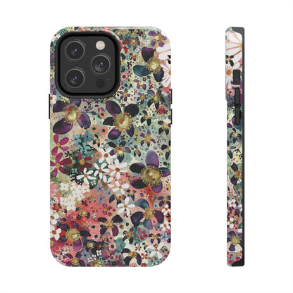 Coque iPhone à motif floral | Bombe de fleurs