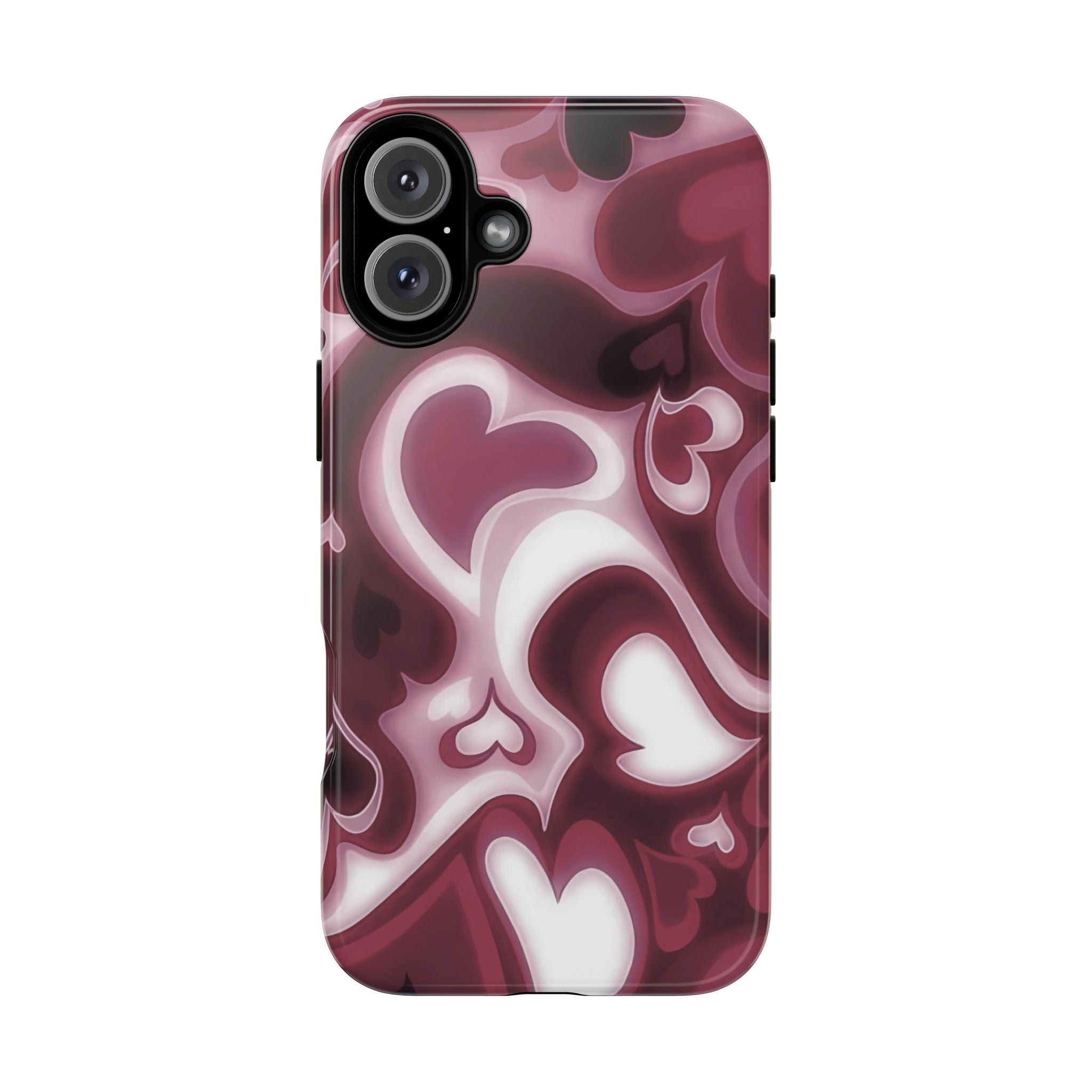 Coque iPhone Dreamy Hearts | Coque rétro Hearts