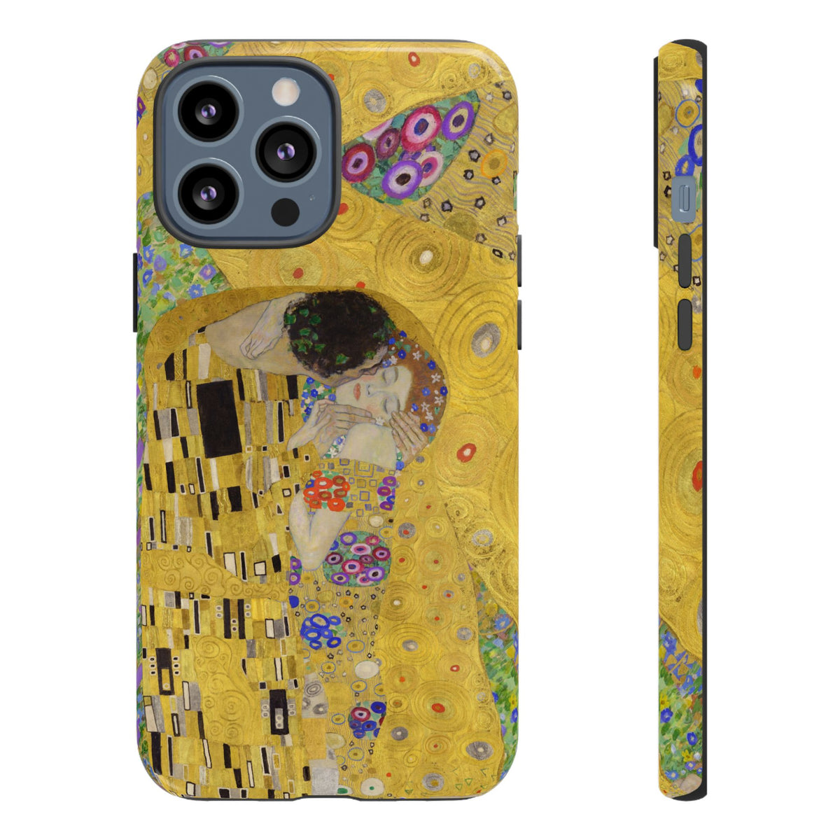 The Kiss | Klimt Collage iPhone Case