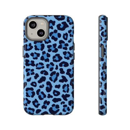 Blue Leopard | Bold Y2K Animal Print Case