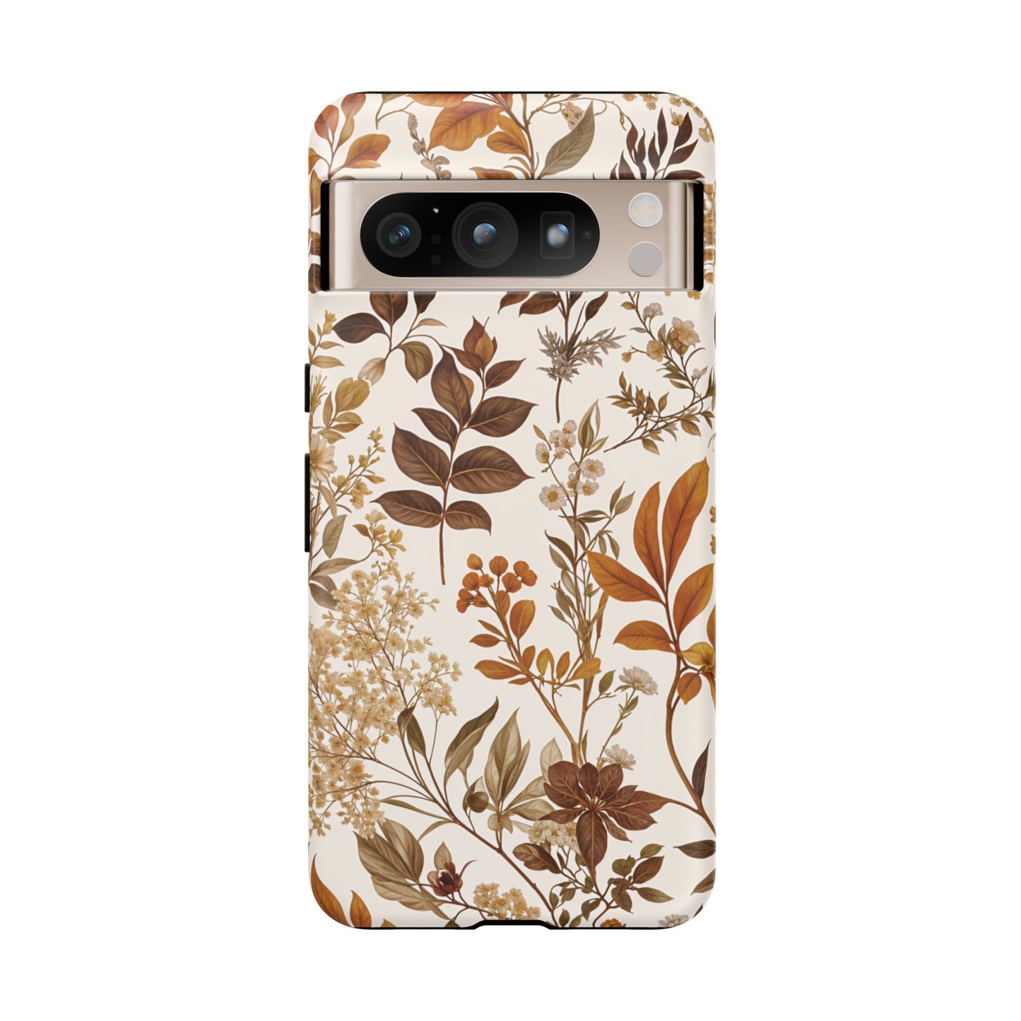 Autumn Botanical | Brown Floral Case