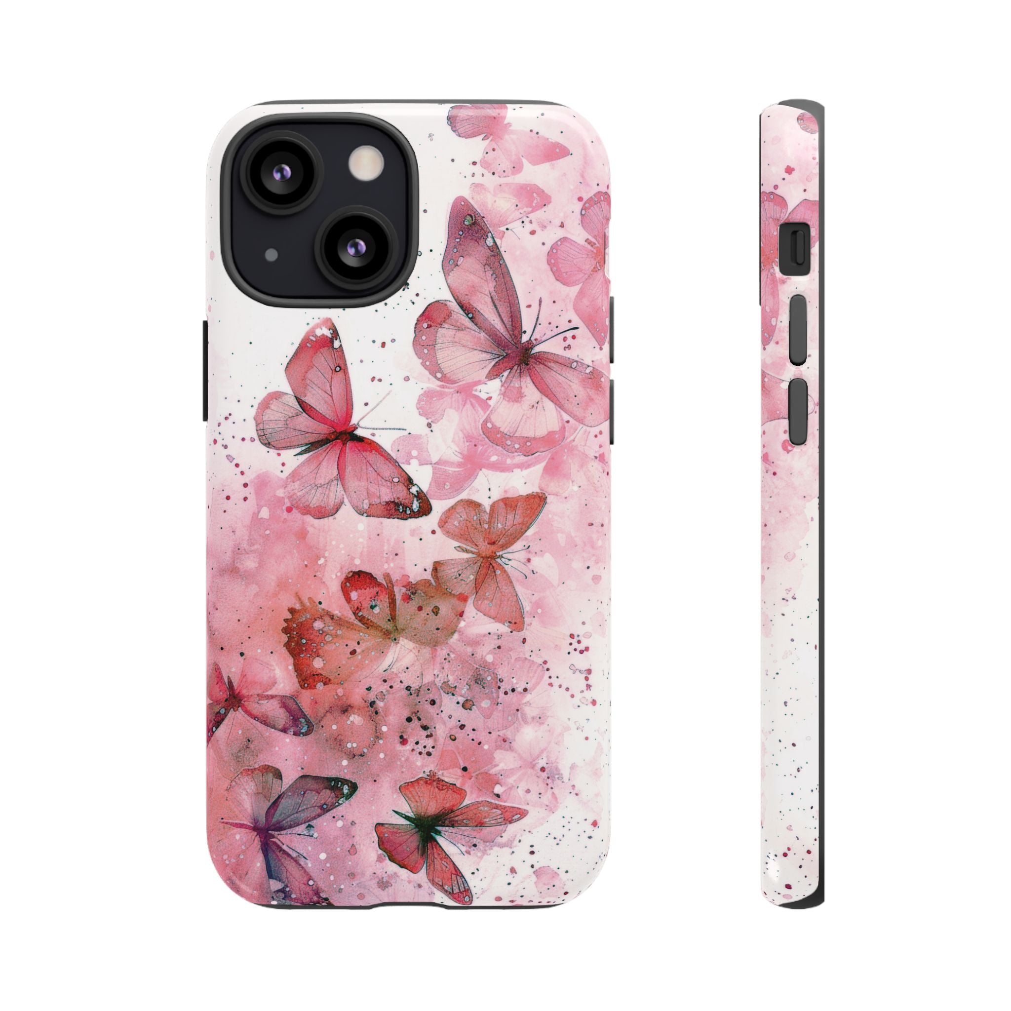 Coque iPhone Free Spirit | Papillon aquarelle