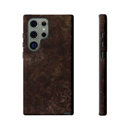 Espresso | Brown Marbled Galaxy Case