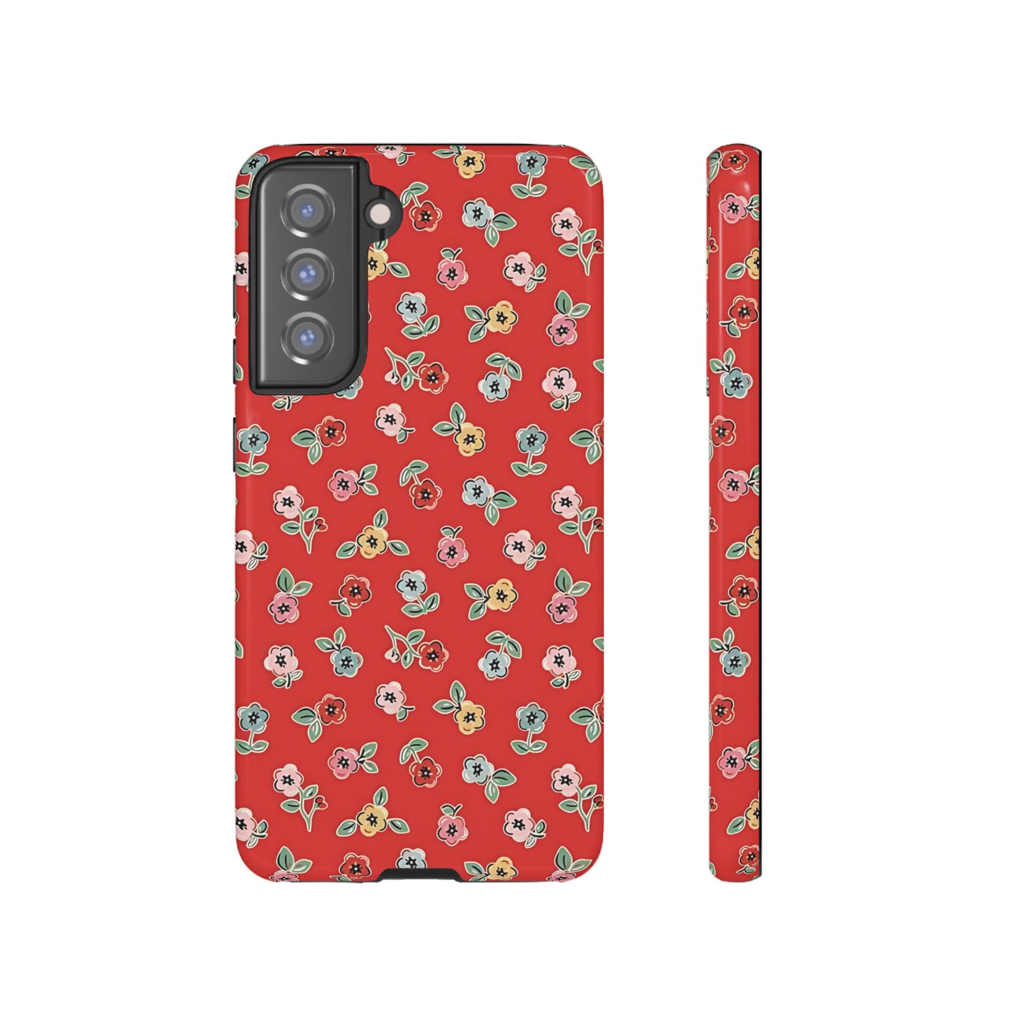 Tiny Blooms Cottagecore Floral Galaxy Case