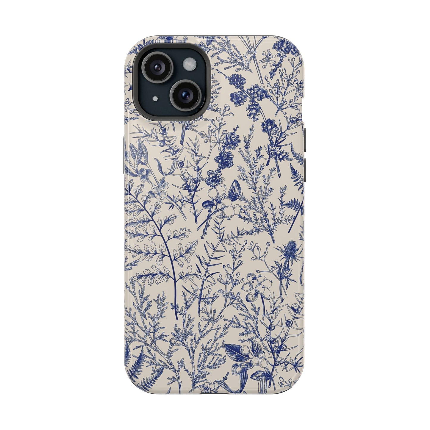 Botanical | Blue Floral MagSafe Case