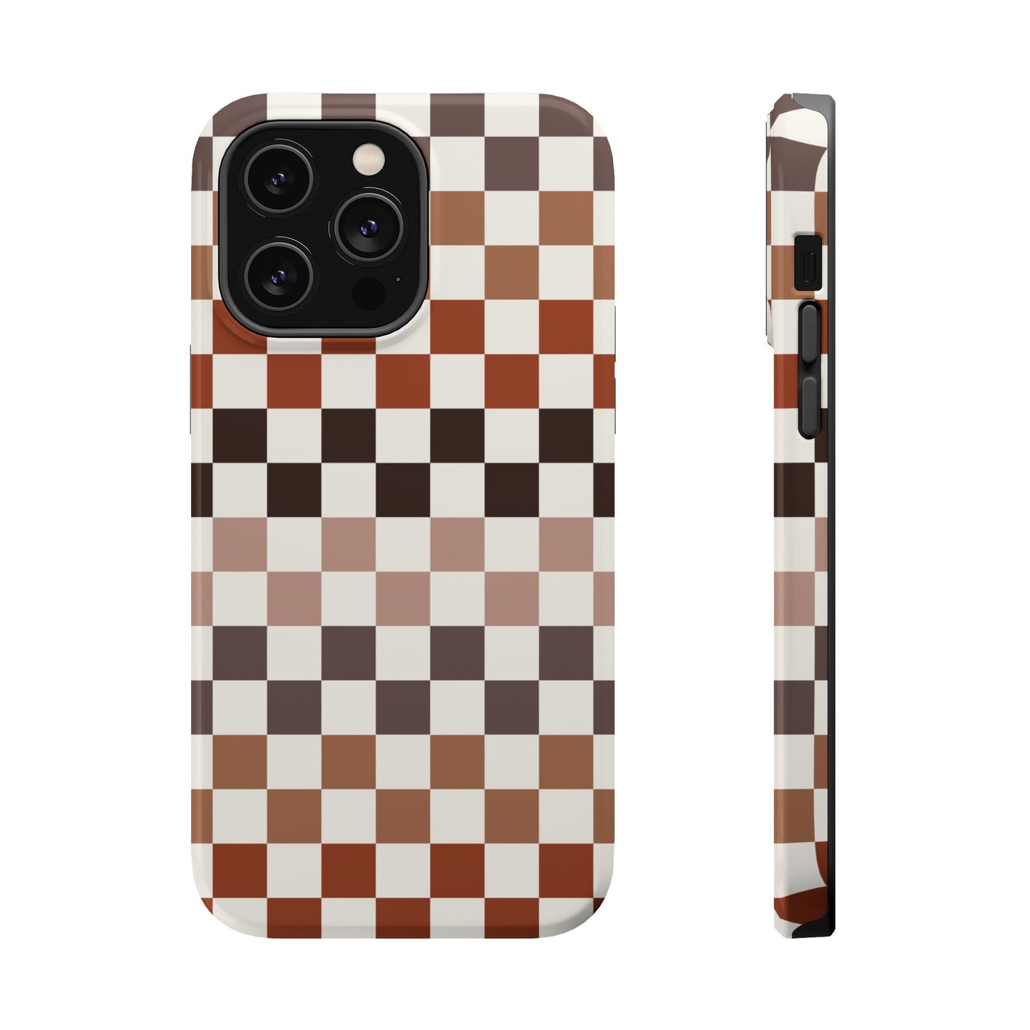 Neutral Check | Checkerboard iPhone Case