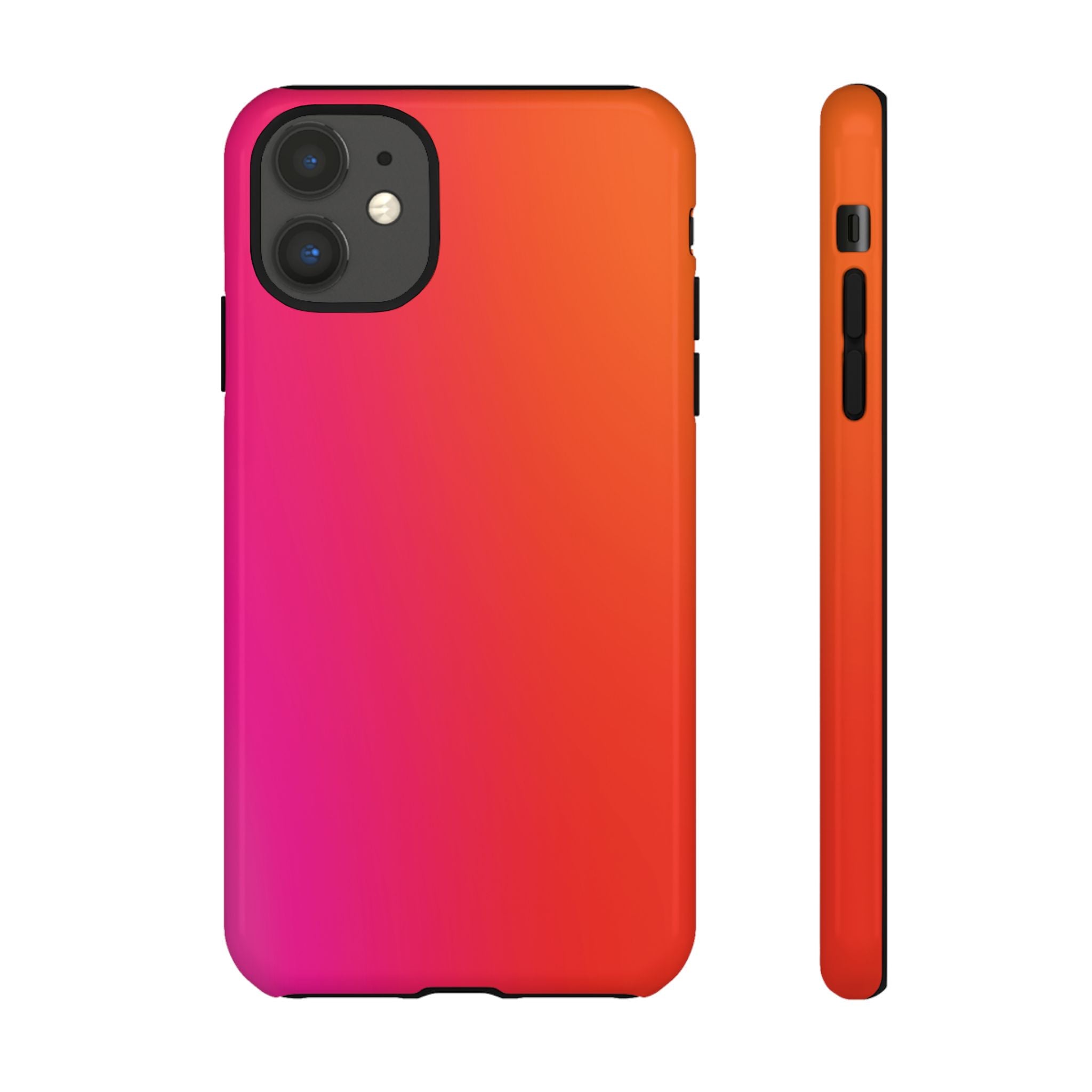 Funda para iPhone con diseño ombré y puesta de sol en la isla