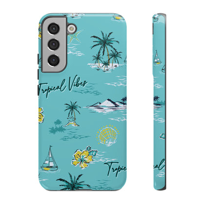 Tropical Vibes | Blue Island Vacation Case