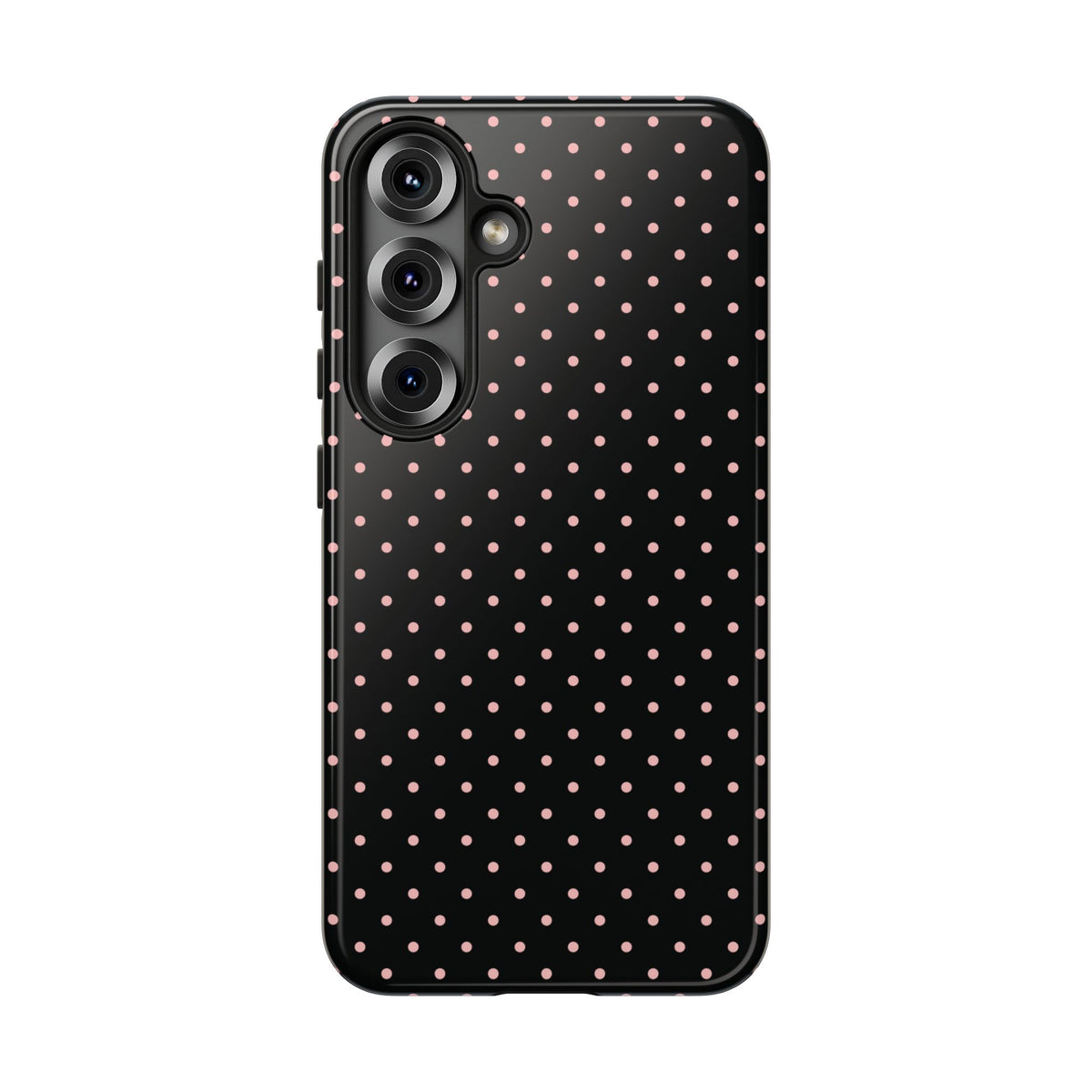 Polka Flirt | Pink & Black Polka Dot Galaxy Case