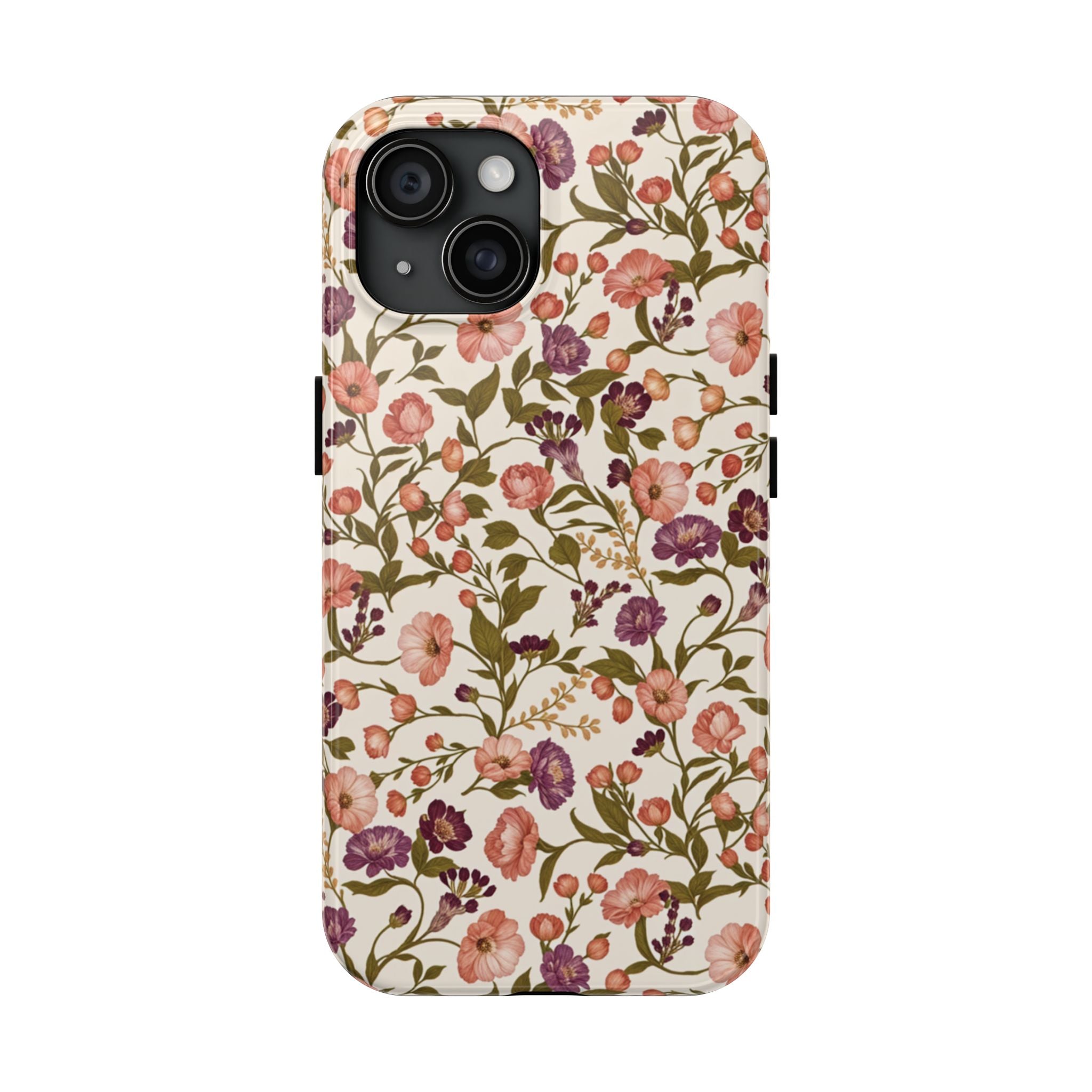 Flowering Vines Boho Floral iPhone Case