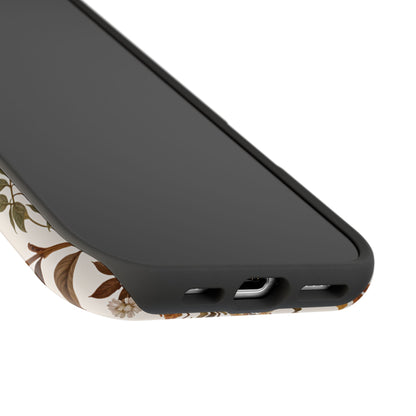 Autumn Botanical | Brown Floral MagSafe Case