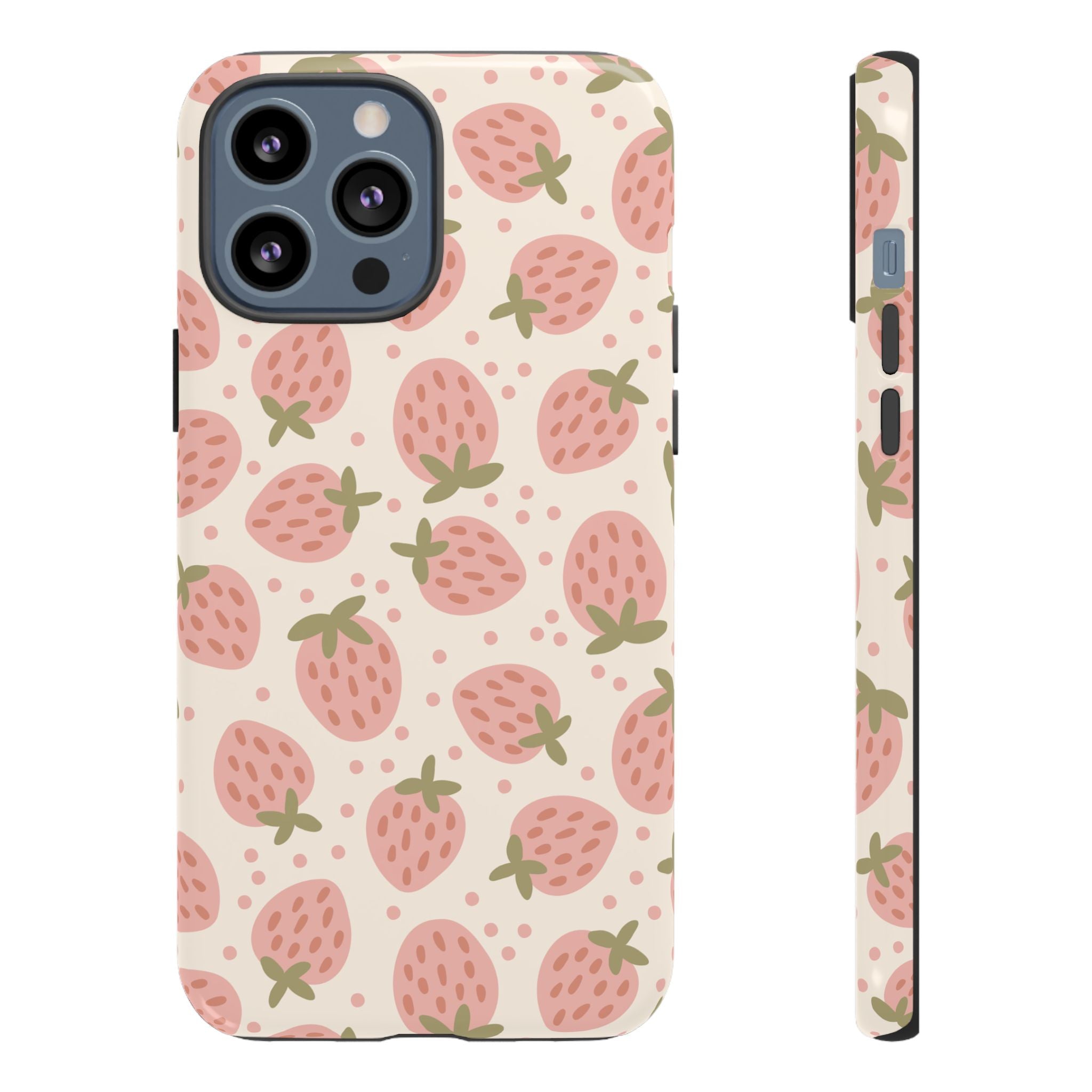 Strawberry Cream iPhone Case