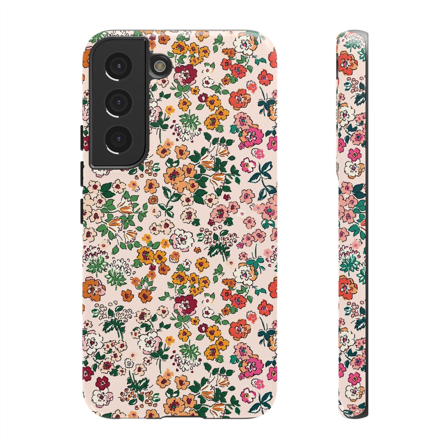 Estuche floral Galaxy con diseño de primavera 