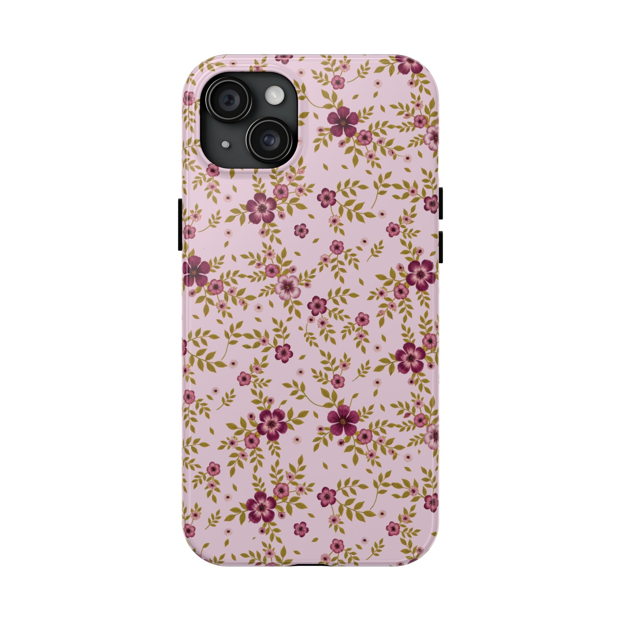Lilac Petals Purple Floral iPhone Case