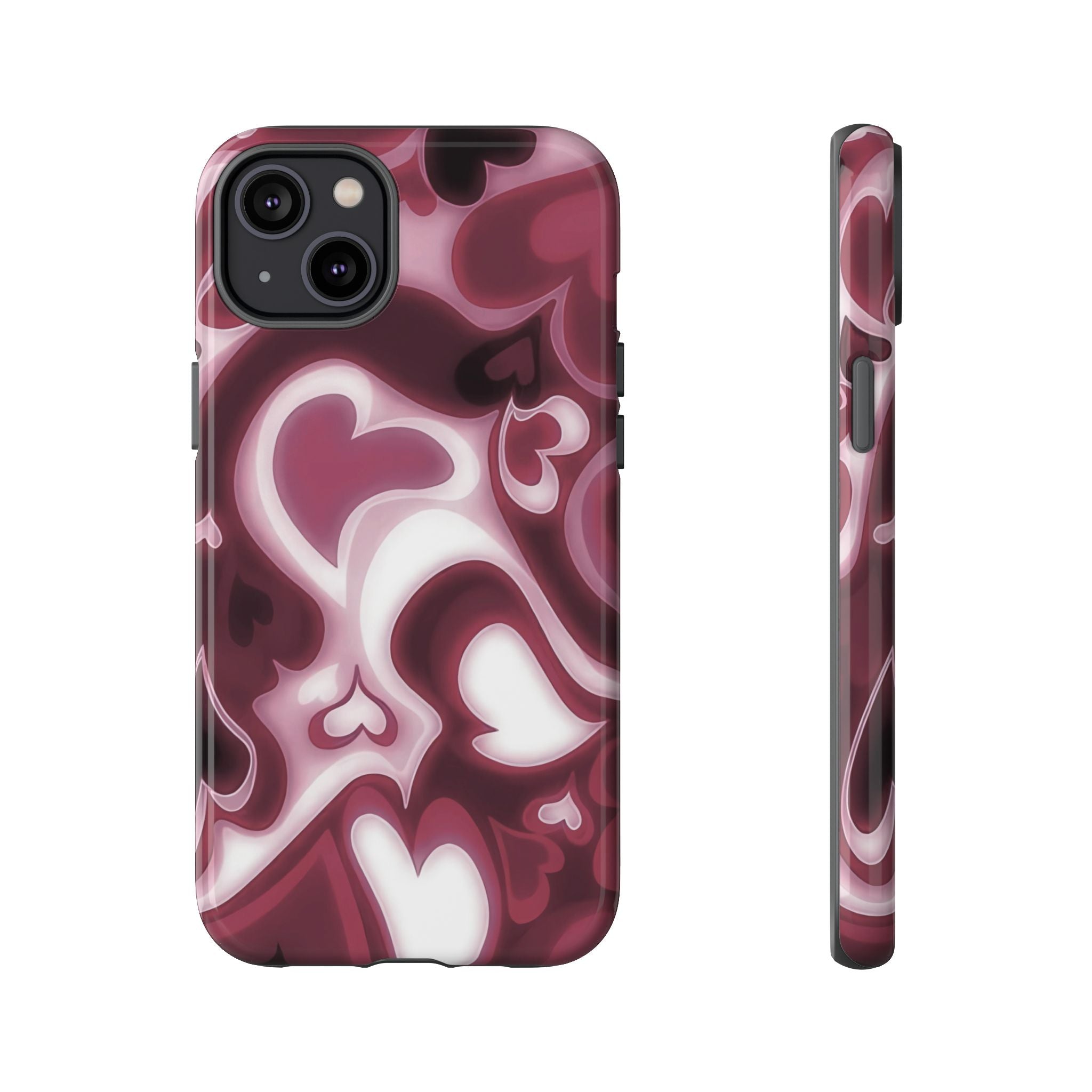 Coque iPhone Dreamy Hearts | Coque rétro Hearts