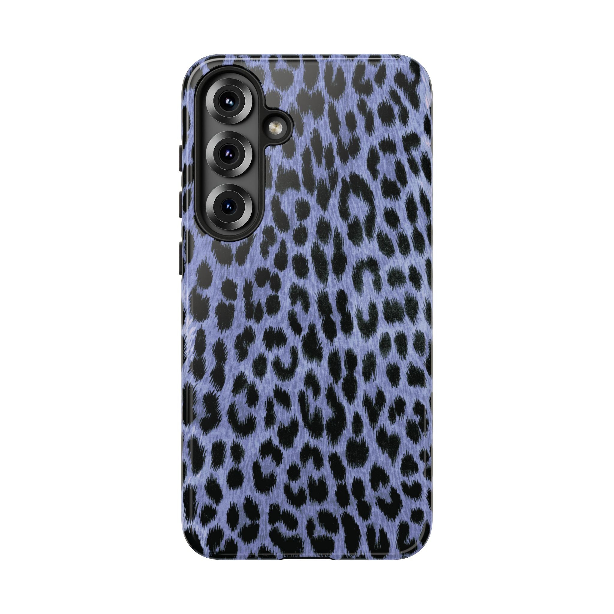 Untamed | Blue Leopard Galaxy Case