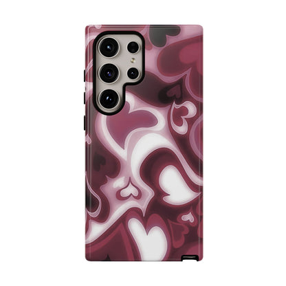 Dreamy Hearts | Retro Hearts Galaxy Case