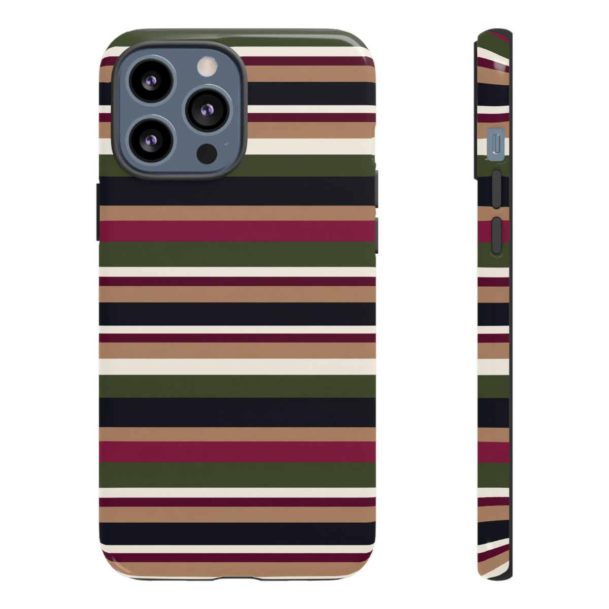 West End | Retro Striped iPhone Case