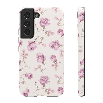 Estuche floral vintage con rosas | Galaxy Coquette