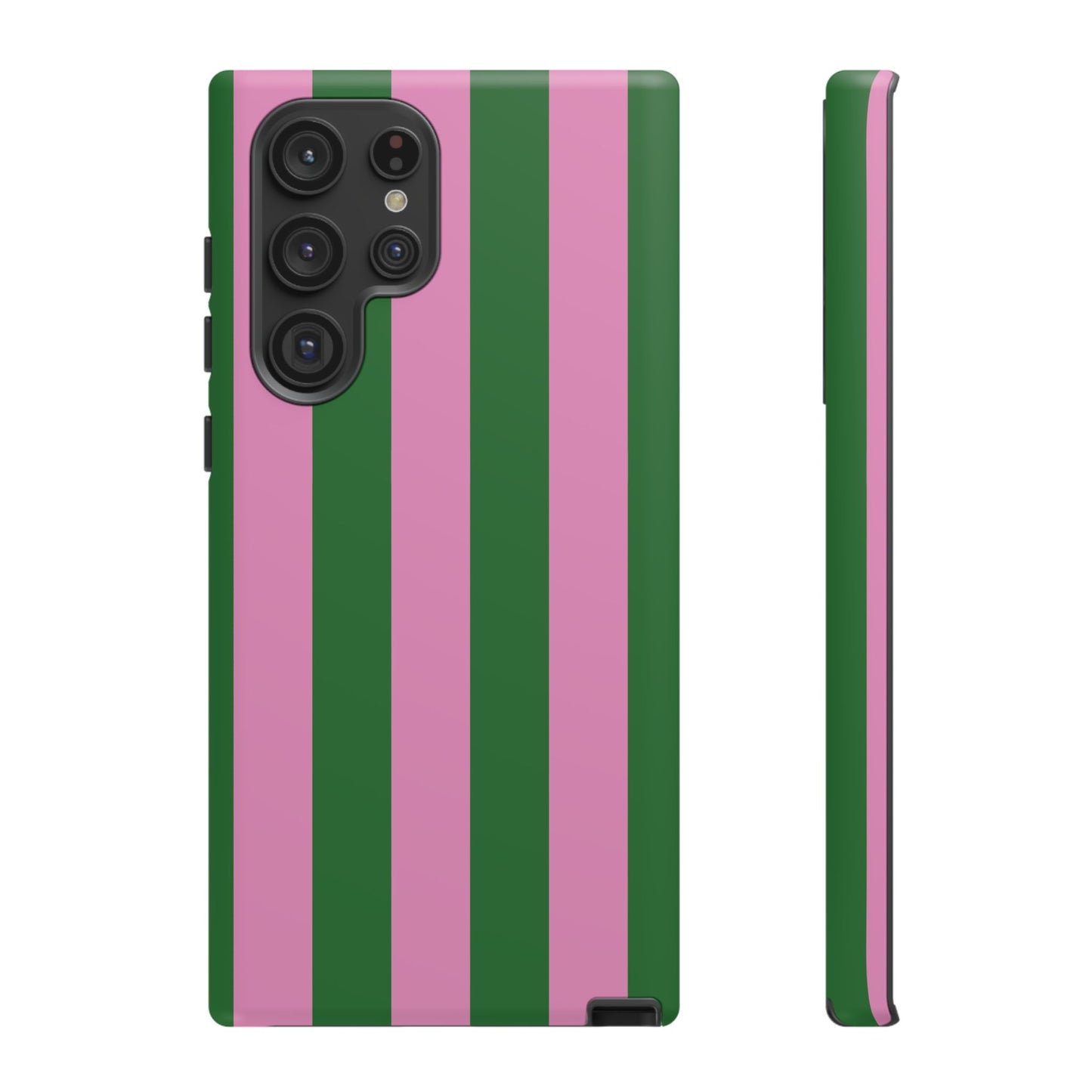 Retro Stripe | Pink & Green Y2K Case