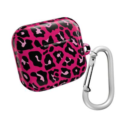 Fierce | Estuche para AirPods con estampado de leopardo rosa