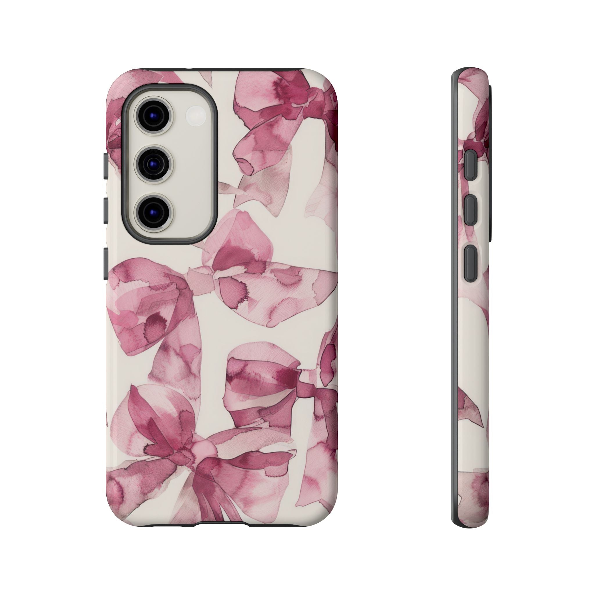 Whimsy Pink Bow Galaxy Case