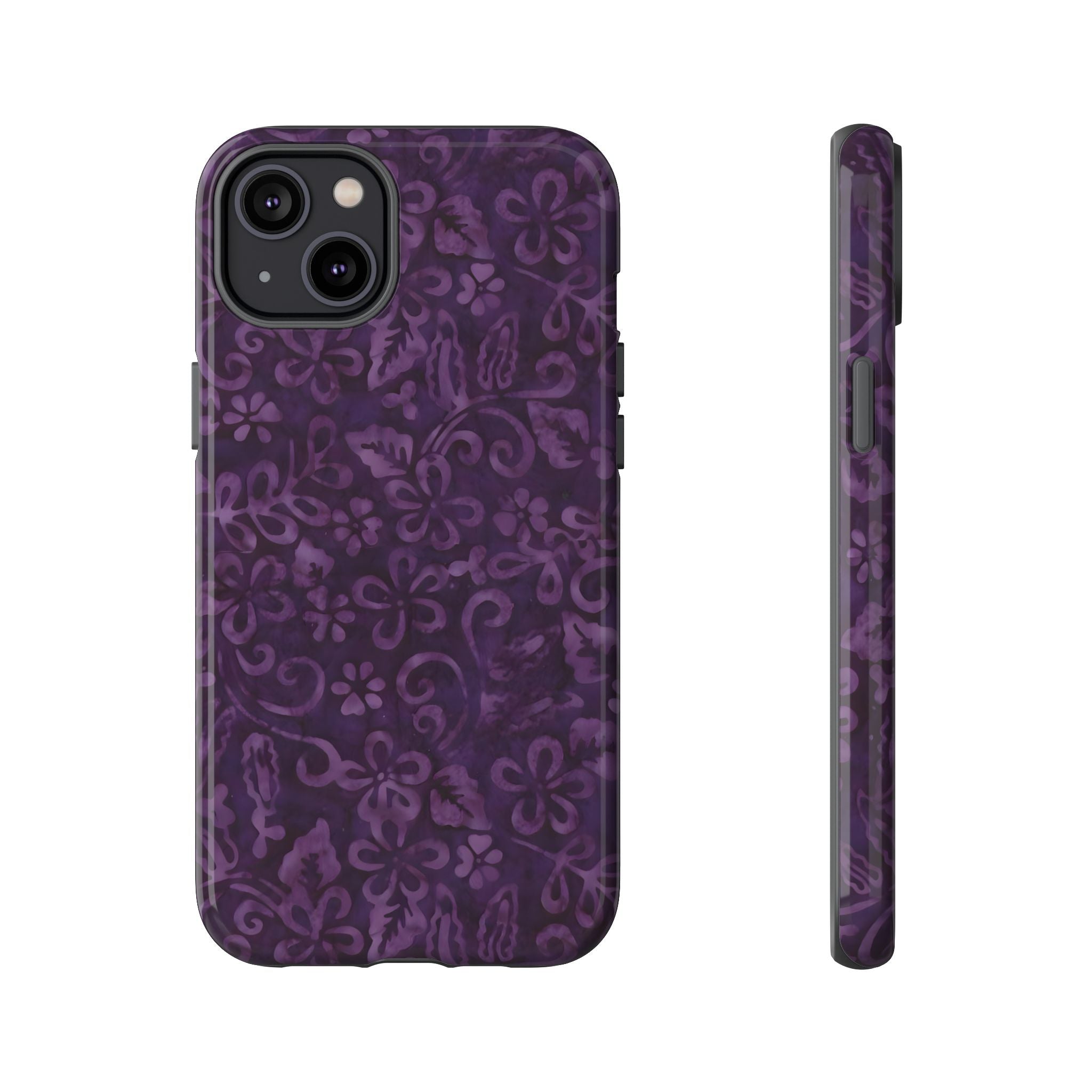 Violet Bloom iPhone Case