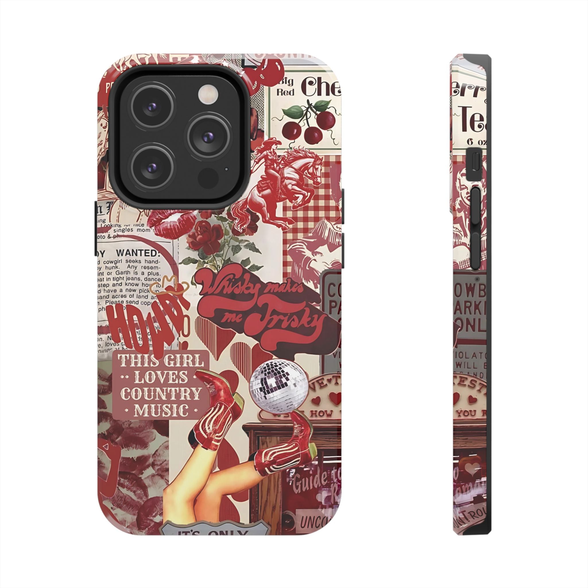 Cowgirl Glam Western iPhone Case