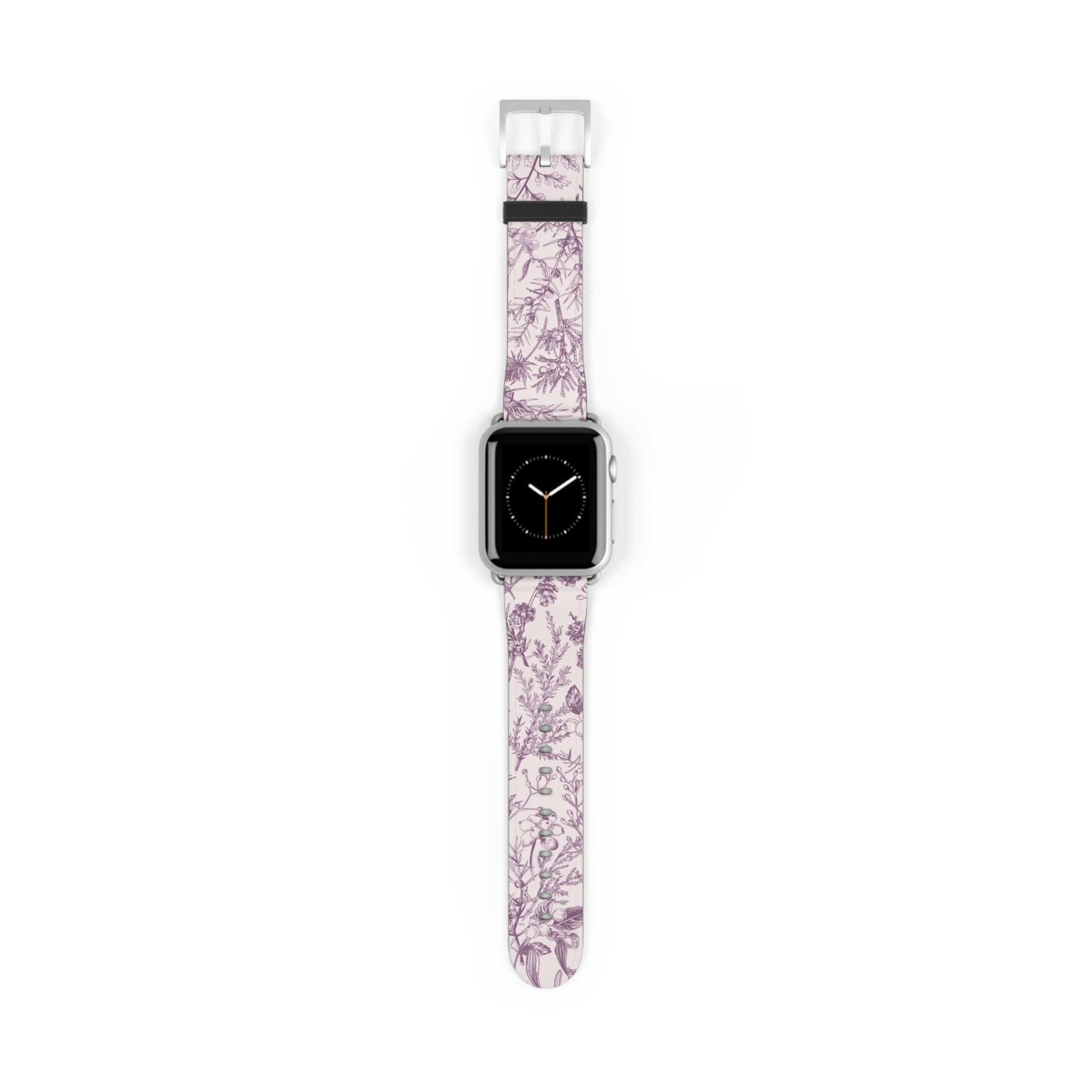 Plum Botanical Apple Watch Band