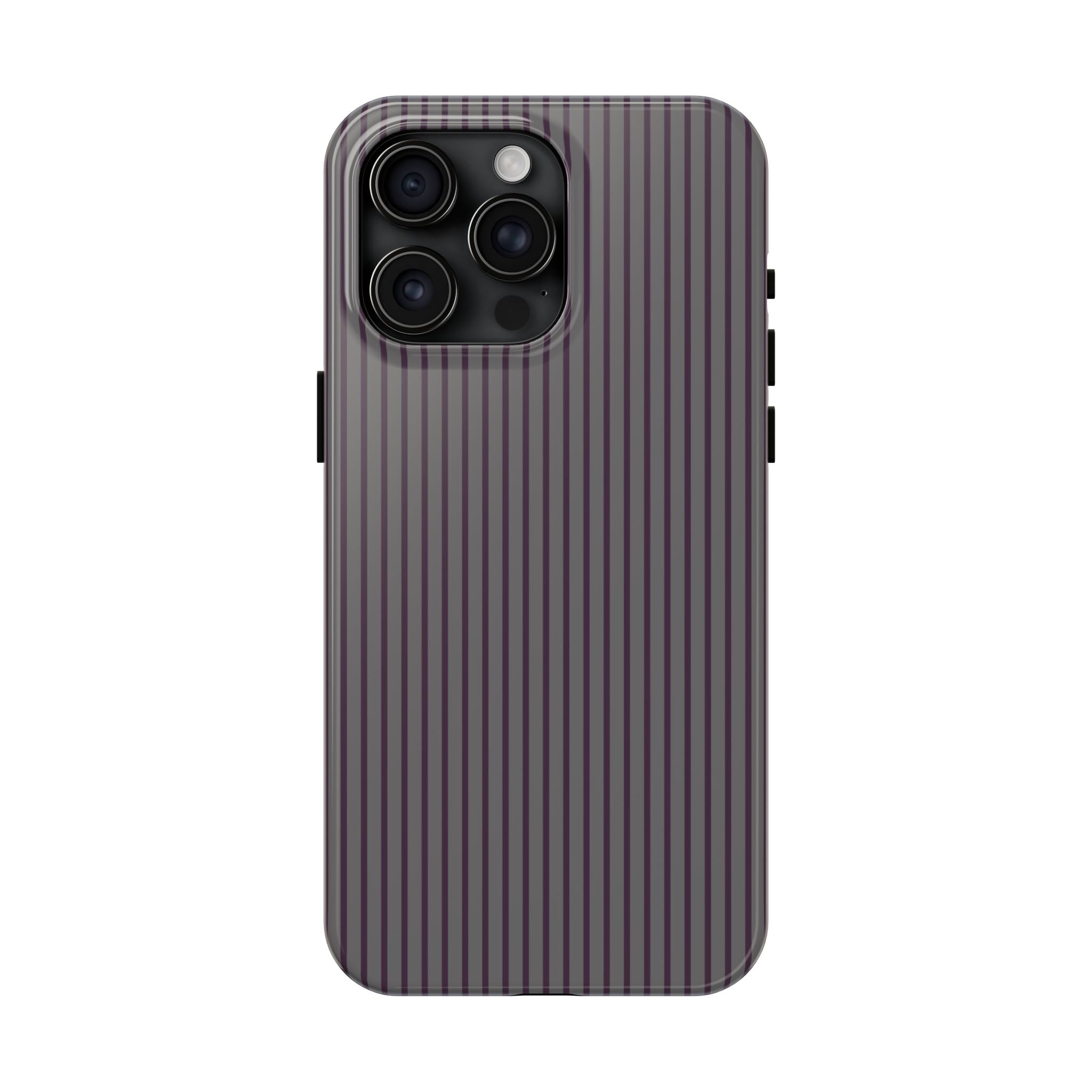 Trendsetter Gray Pinstripe iPhone Case