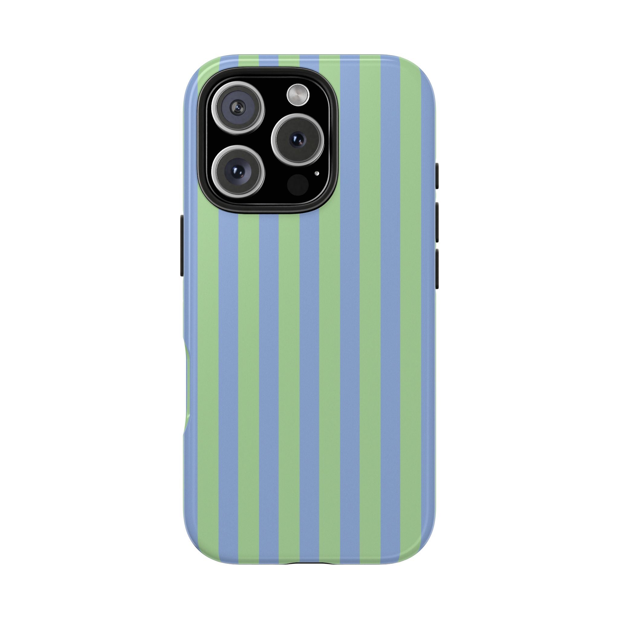 Mint Julep Pastel Striped iPhone Case
