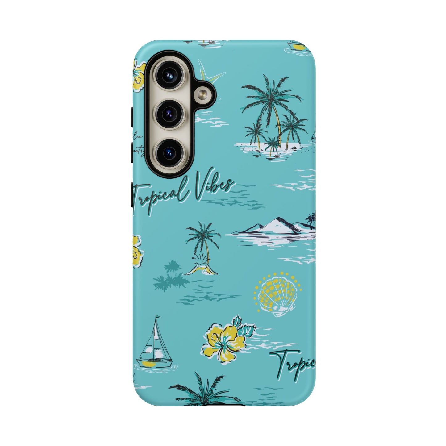 Tropical Vibes | Blue Island Vacation Case