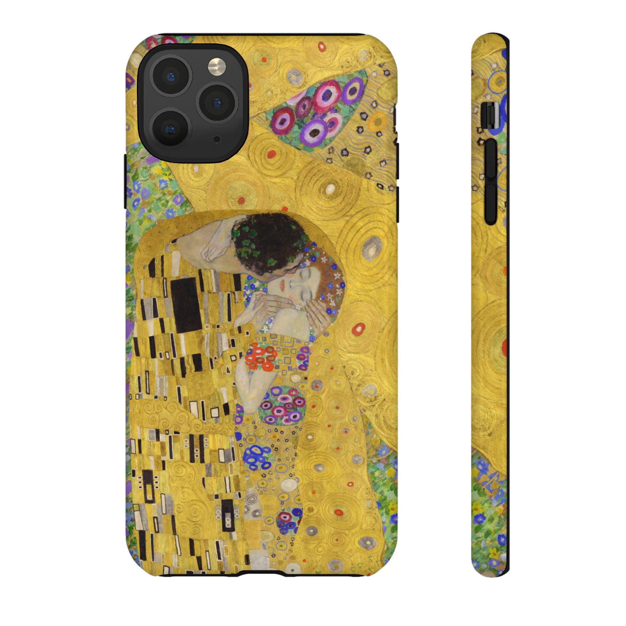 The Kiss | Klimt Collage iPhone Case