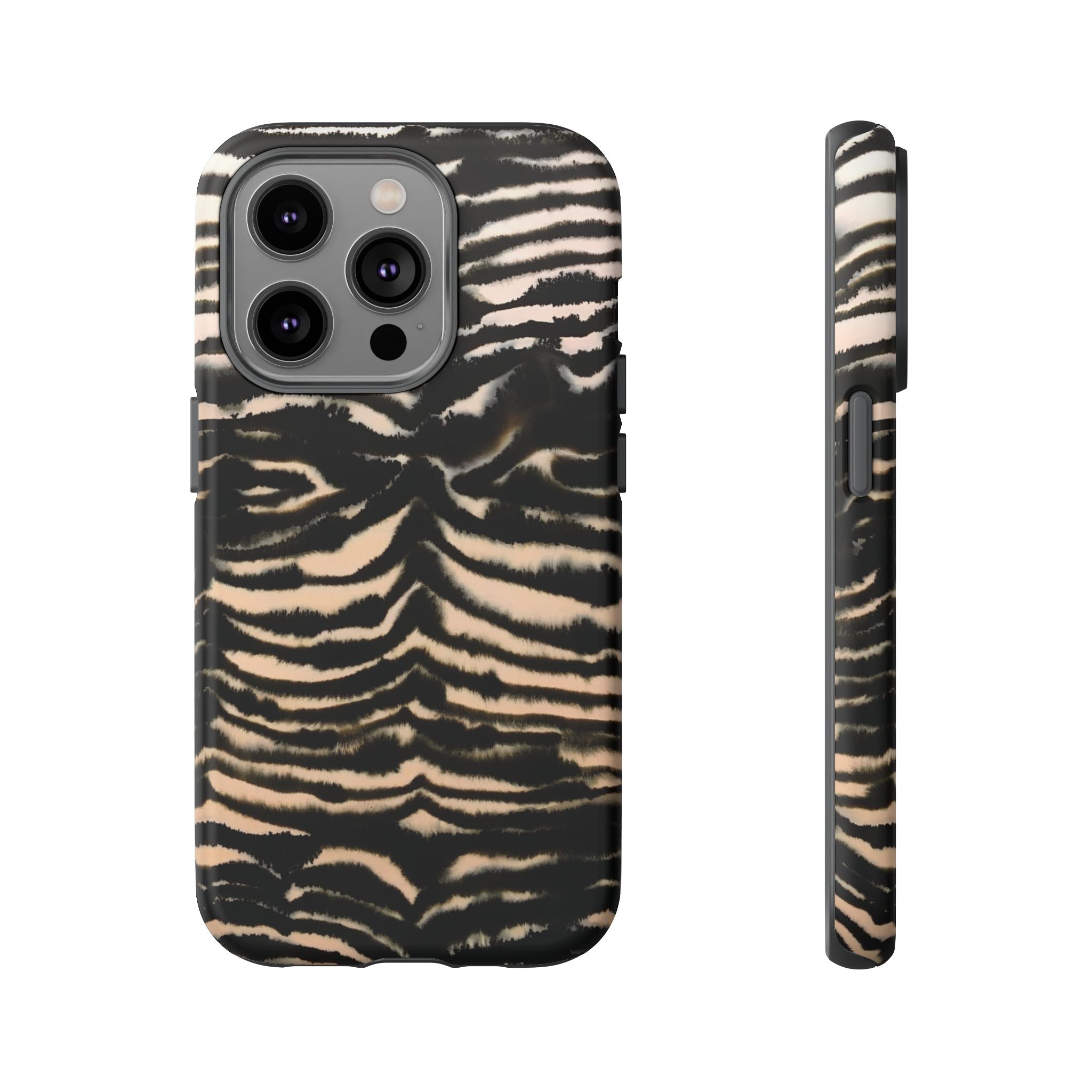 Organic Wild | Zebra Print iPhone Case