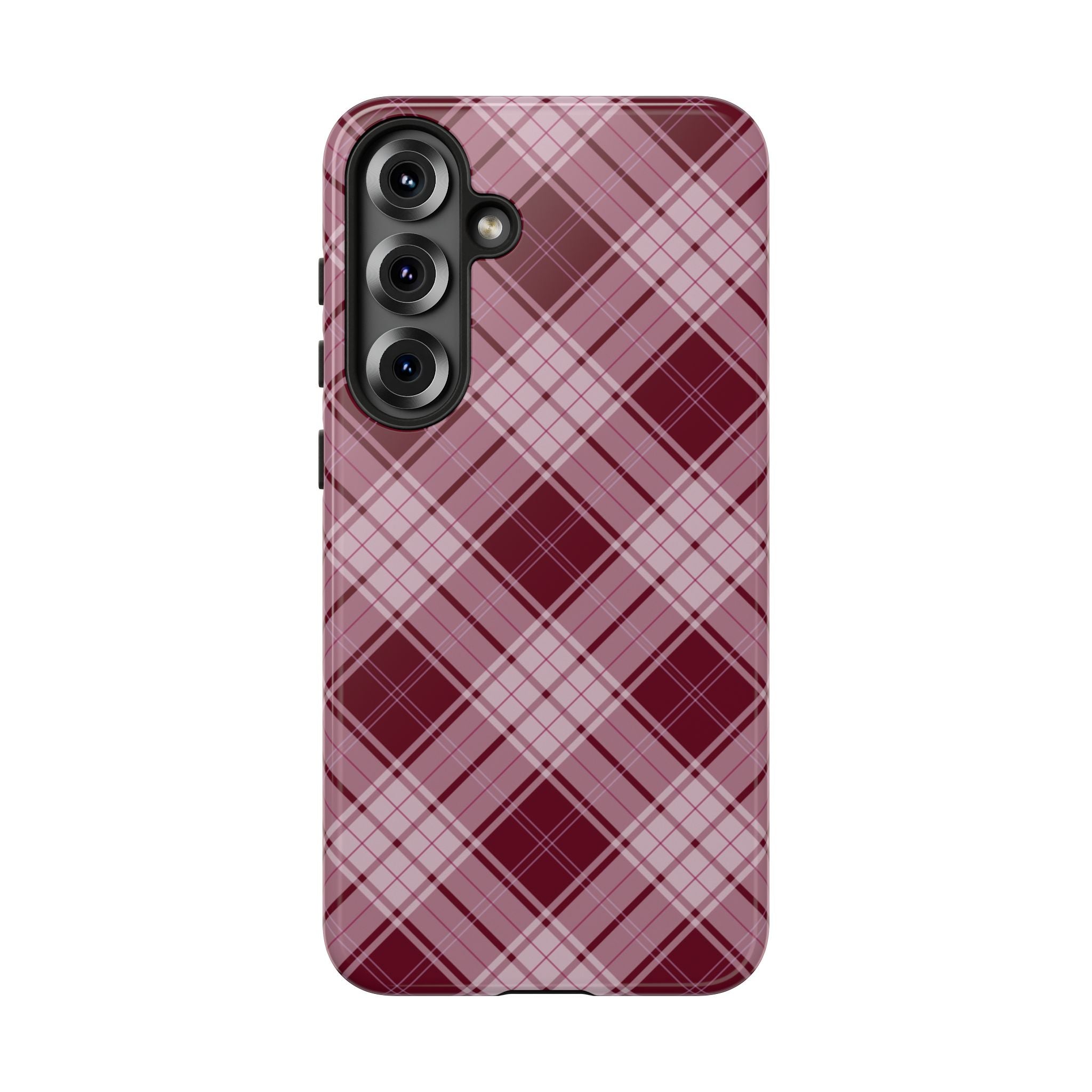 Berry Cute | Plaid Galaxy Case