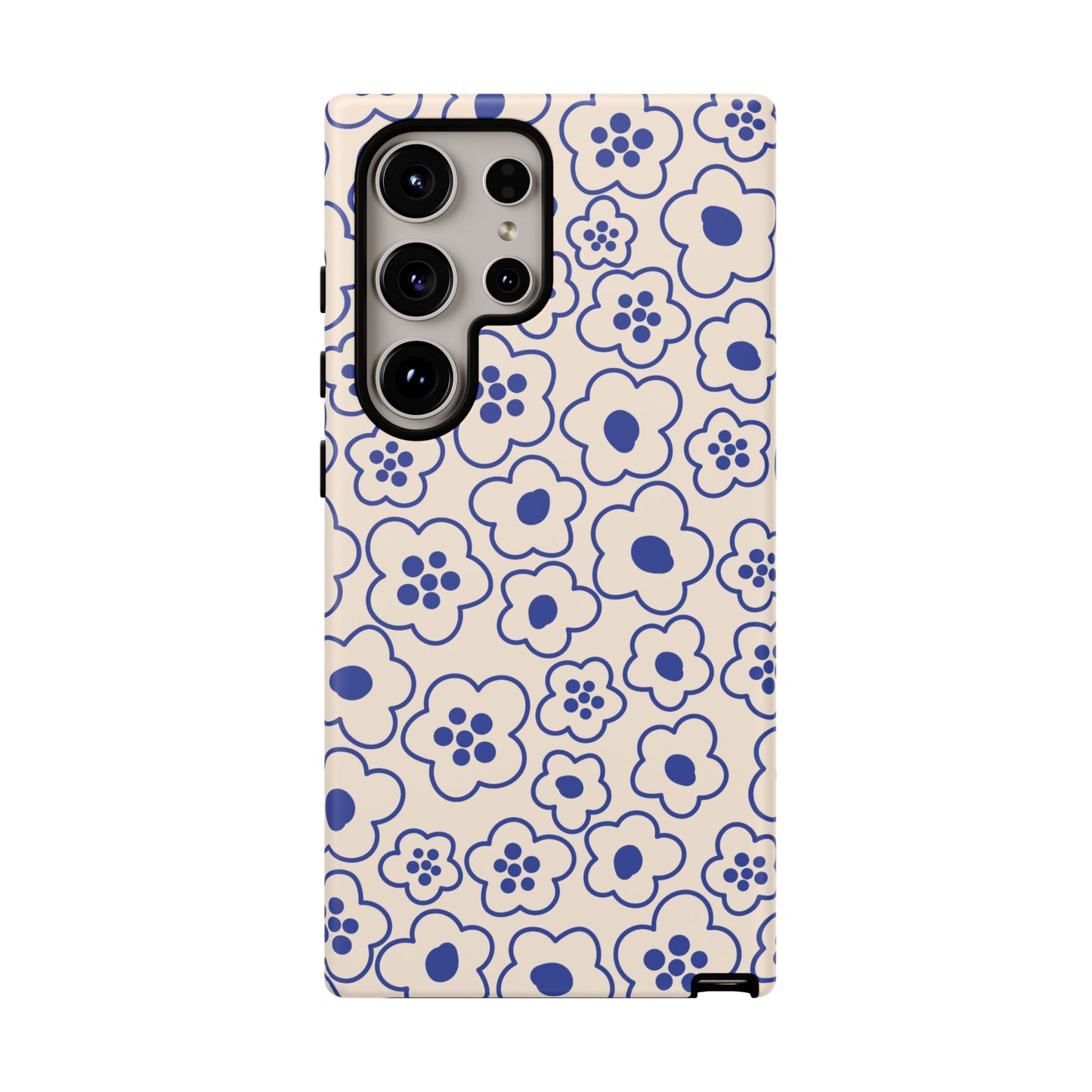 Blossom | Blue Retro Flower Case