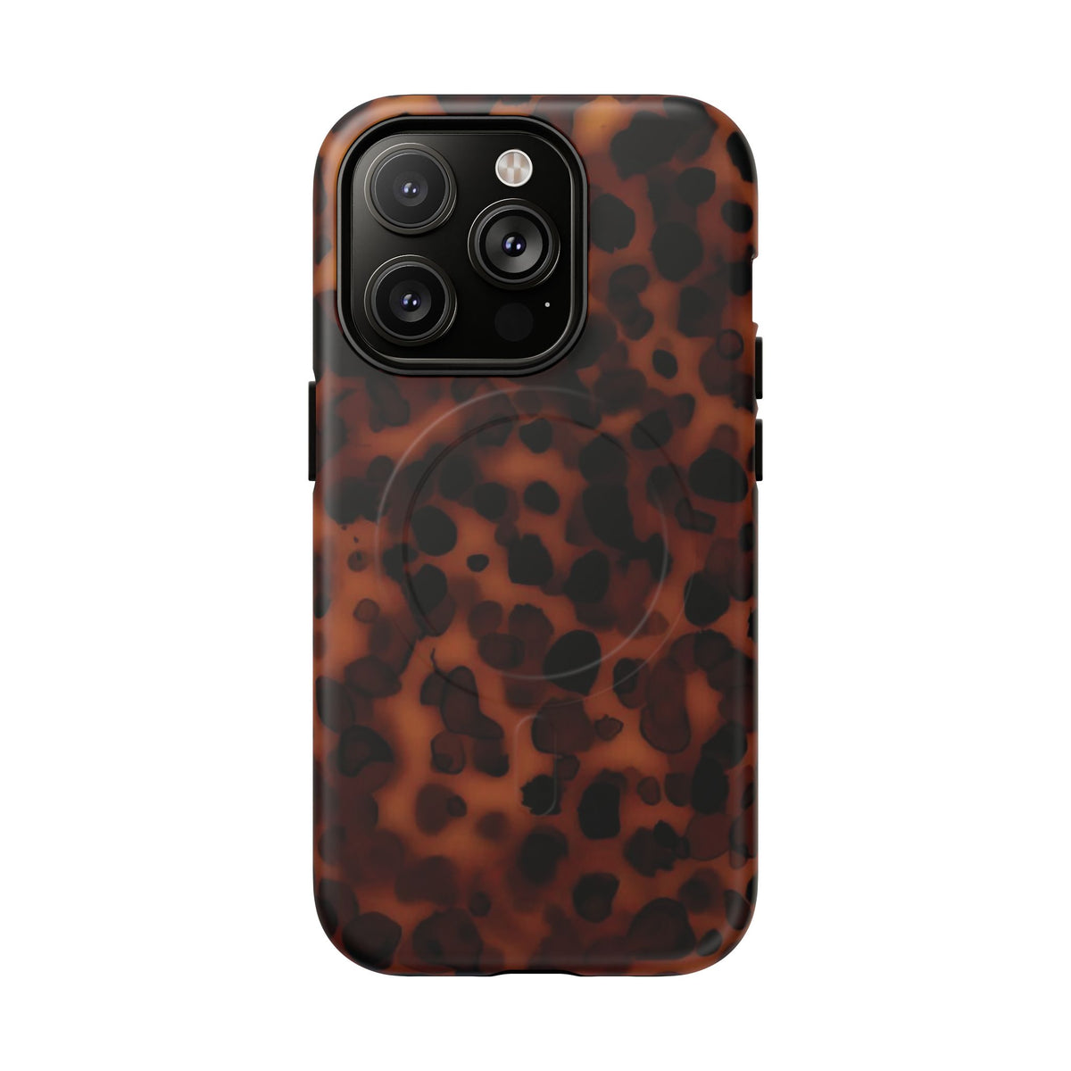 Shell Game | Dark Tortoiseshell Print MagSafe Case
