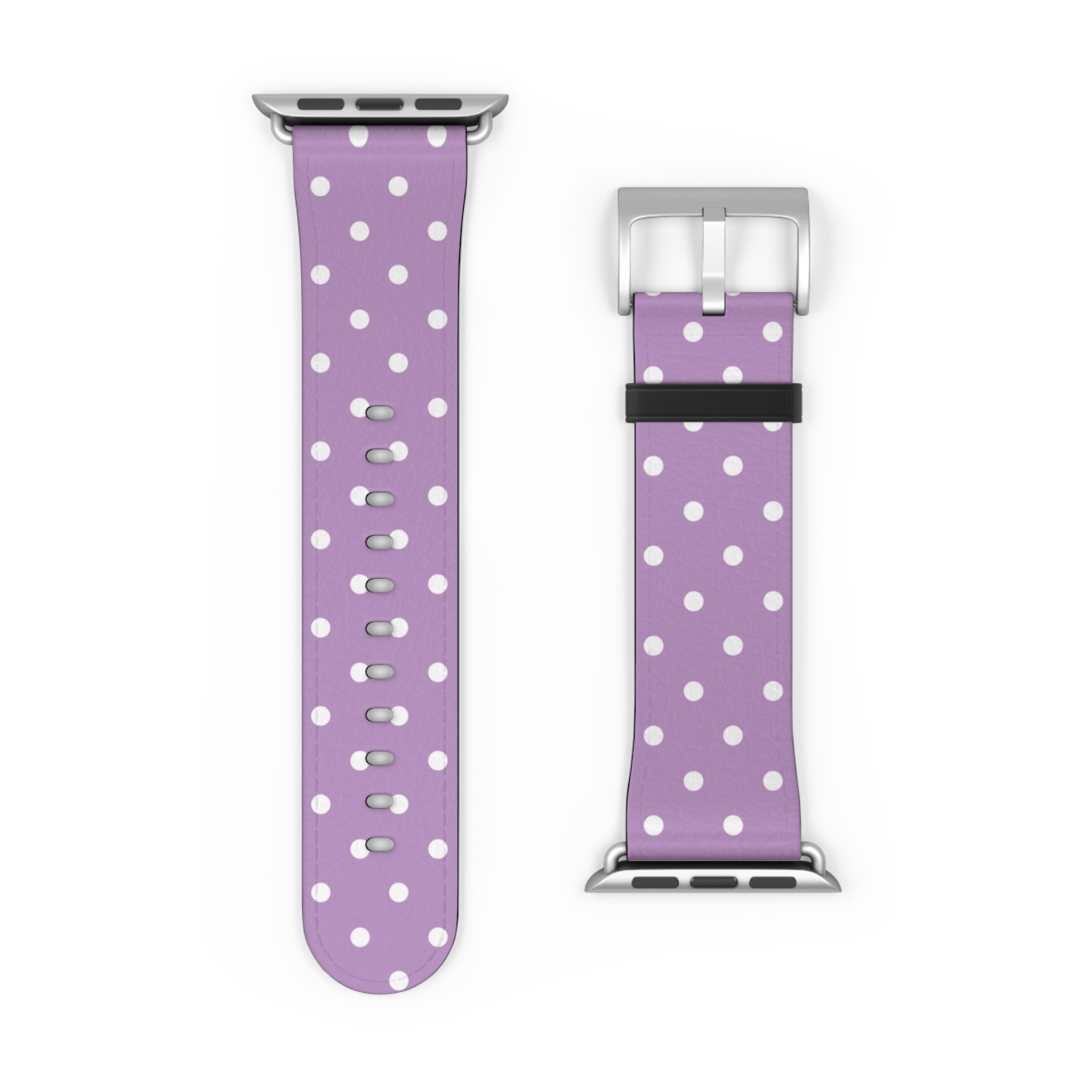 Purple Polka Dot Apple Watch Band