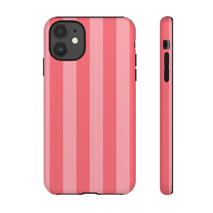 Summer in the Hamptons | Pink Striped Phone Case