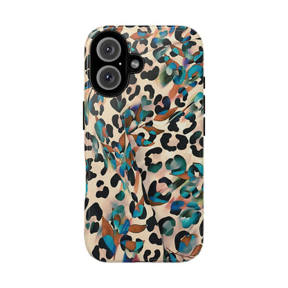 Coque iPhone à imprimé léopard aquarelle | Dreamy Leopard